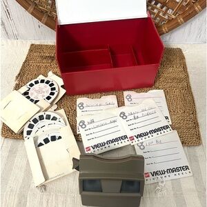 Vintage view master sawyers disk luv bug retro toy